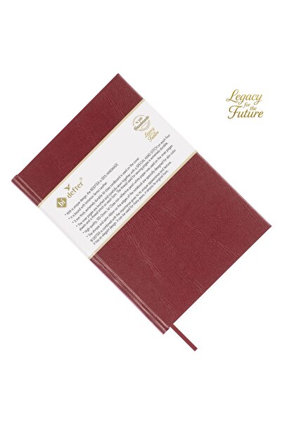 BİDEFTER Music Notebook (Left-Handed, Perforated) 100% Handmade, Hand Stitched – Thermo Leather Binding - A/4