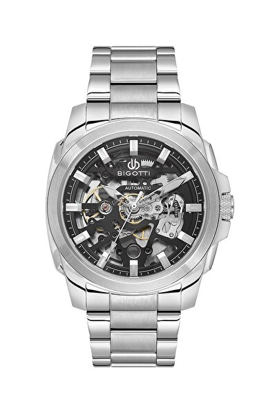 Bigotti Automatic Movement Original New Design Special Boxed Shipping Men's Wristwatch