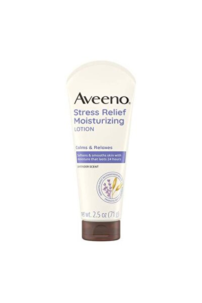 AVEENO Moisturizing Lotion to Relieve Stress, Lavender Scent, 2.5 oz (71 g)