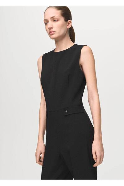 MANGO Woman Uzun takım elbise tarzı tulum