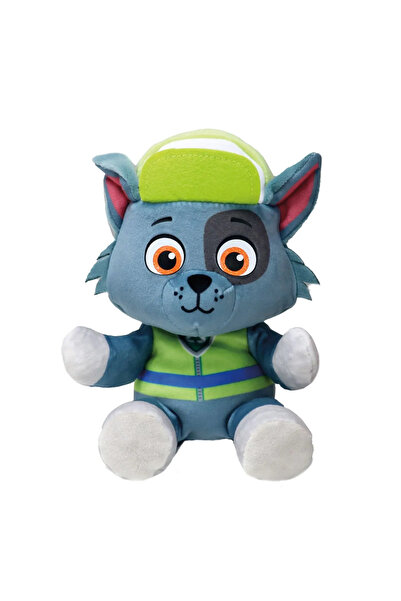 TY PLUS 15CM BEANIE BABIES SOFT PAW PATROL ROCKY