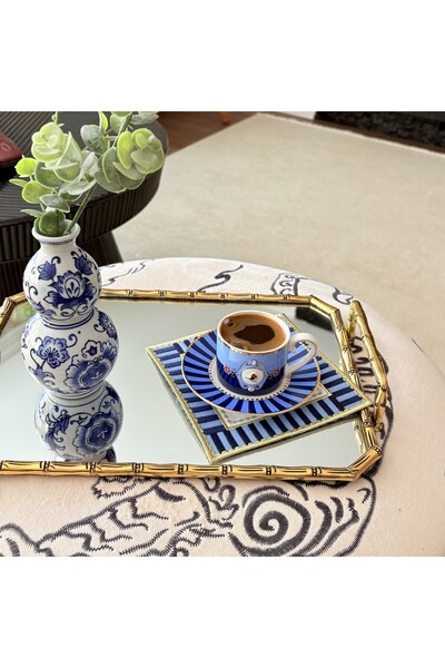 ge living Candy Series Navy Blue Cocktail Napkin Set (2 Pieces)