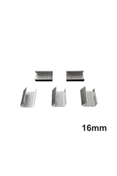 OEM Set de 800 de cleme metalice pentru banda PP/PET 16 mm