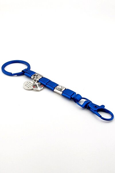 Solfera Sailor Anchor Sailing Yacht Dinghy Boat Blue Steel Charm Bag Ornament Keychain Ky092