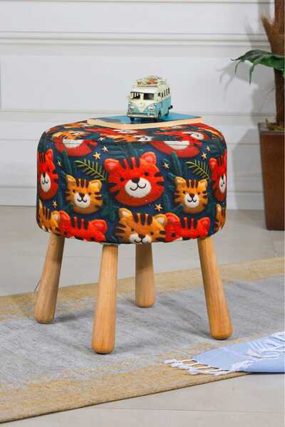 PUFMANYA ETNA BOHEM DOĞAL GÜRGEN AYAKLI ÇOK AMAÇLI PUF KOLTUK