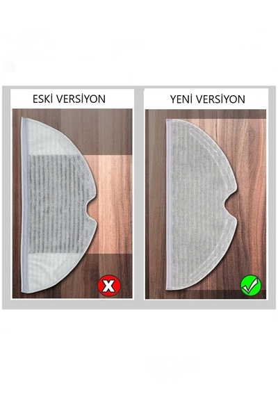 Rovexa Σετ μαύρων πλαϊνών βουρτσών 7 τεμαχίων συμβατό με Dreame D9