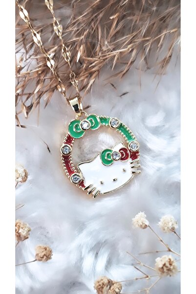 Serenity قلادة هيلو كيتي الفولاذية من كورديل