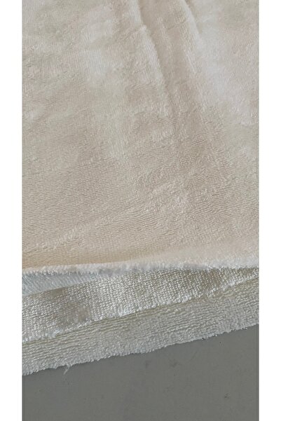 Butik Babadağ kumaş ekru renk en 160 cm bamboo triga havlu kumaş