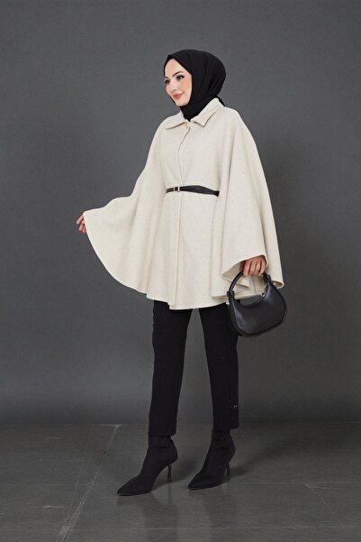 Cochines Μπεζ εκρού χρυσό κοντό παλτό με κορδόνια και κουμπιά, γιακά πουκάμισου, μακρύ παντζόνι, τουνίκ, μακρύ παντζόνι