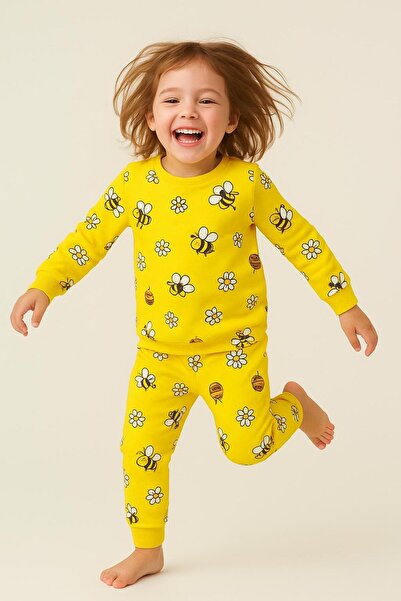 NOVERAM KİDS Character Patterned Girls' Pajama Set