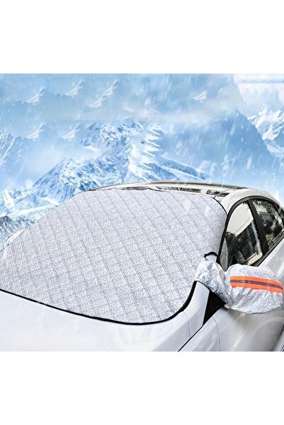 CAR ALL SEASON Universal Windshield+Mirrors Cover