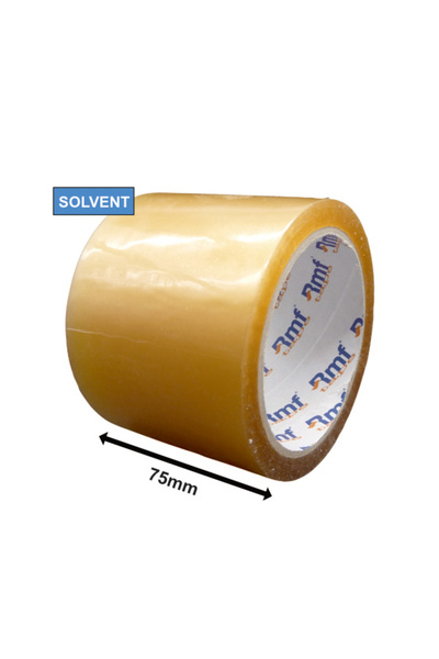 OEM Set 24 Role Benzi Adezive RMFtape SOLVENT, 75mm x 50m, 50 microni