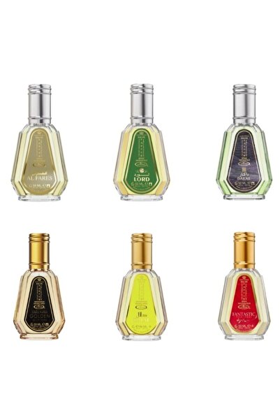ALREHAB مجموعة عطور الرحاب 50 مل 6 قطع