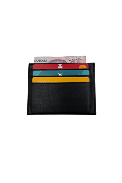 DeriDünyası Genuine Leather Card Holder
