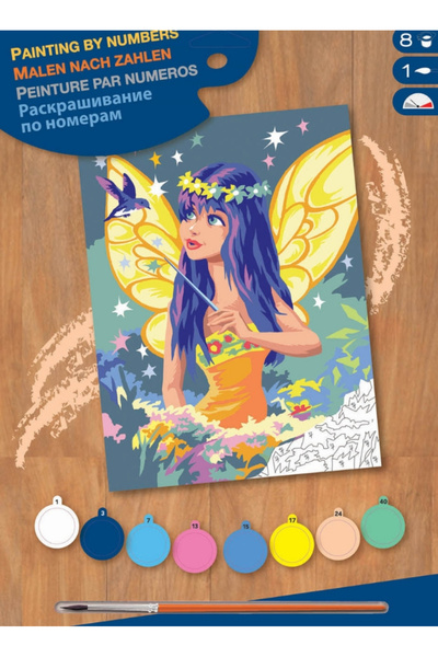 Sequin Art Creative painting set - JPBN - Golden fairy, 24x33x2cm,