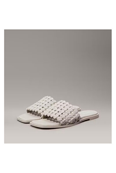 Calvin Klein Flat Slide Latt Sand Gravel