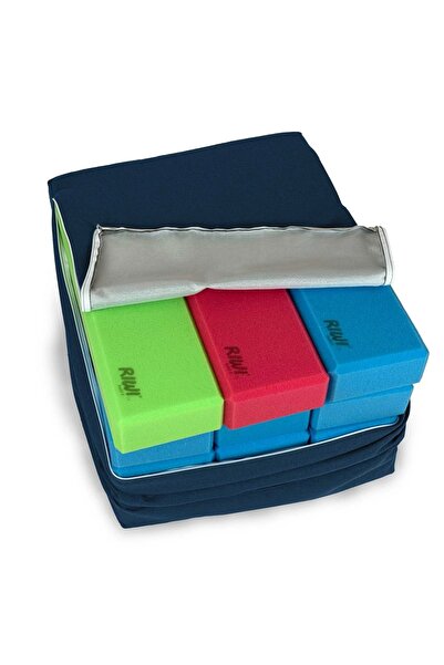 RIWI Buildit RIWI® XXL-12 Foam Building Blocks with RIWI-12 Bag