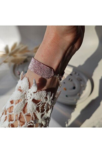 Abundo Bratara cusuta manual din miyuki “Rose Bliss”, 15+3 cm