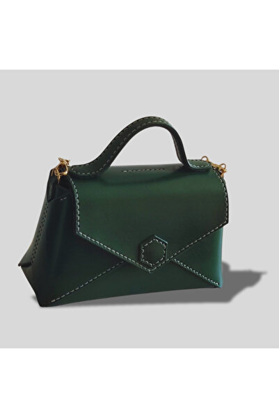 zenvita Handbag (Mini Clutch) Vegetable Tanned Bright Green