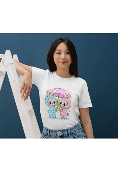 ALPŞAN TİCARET Labubu T-Shirt Labubu Kids T-Shirt Labubu Adult Unisex Tee