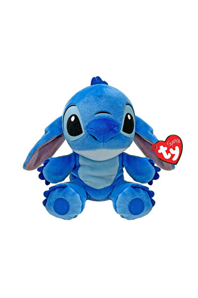 TY PLUS 15CM BEANIE BABIES DISNEY LILO STITCH BLUE