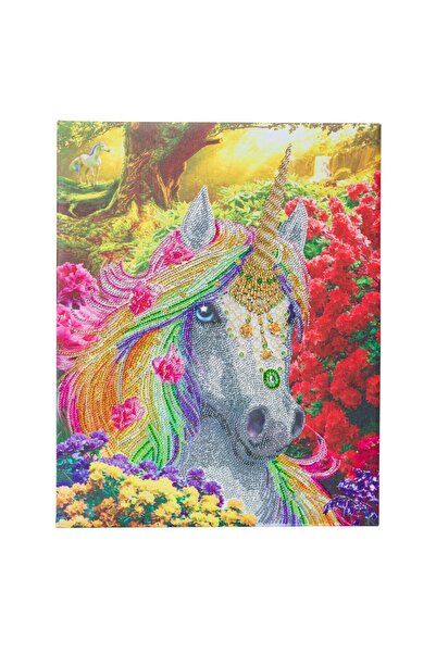 Craft Buddy Creative crystal painting set, Unicorn, 40x50cm,
