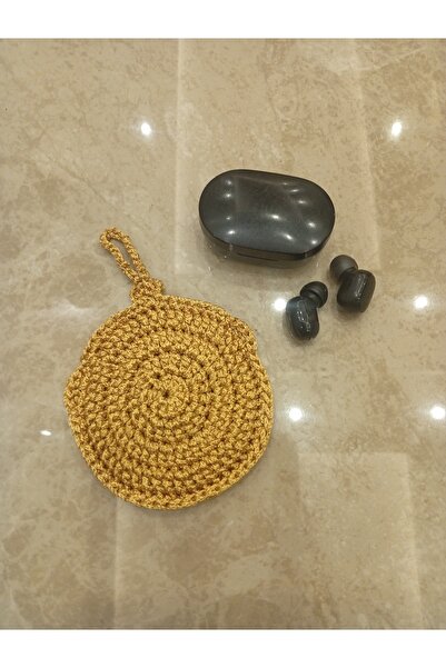 Nympha حافظة AirPods محبوكة يدويًا - حقيبة صغيرة - نموذج محبوك أنيق ومتين-