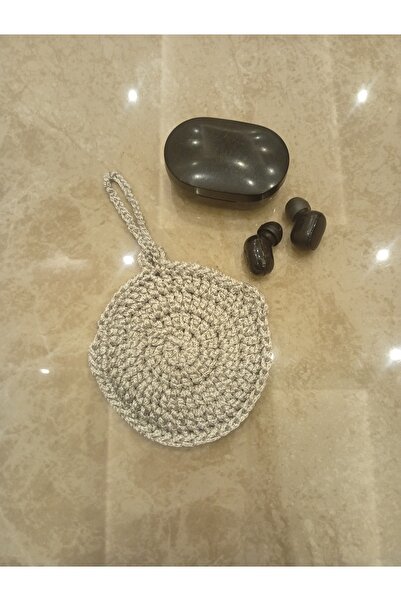 Nympha حافظة AirPods محبوكة يدويًا - حقيبة صغيرة - نموذج محبوك أنيق ومتين-