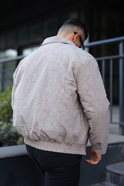 BASEL.CO Premium Special Velvet Quilted Padded Jacket/Coat - Bomber, Modern Oversize