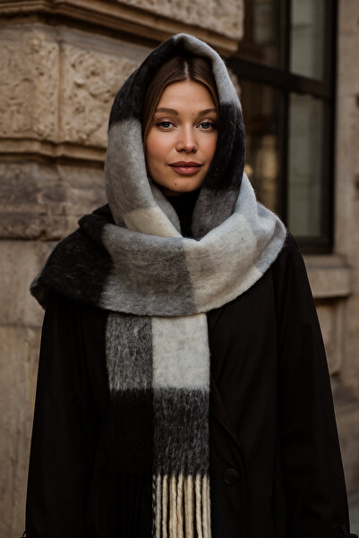 keisy Amela Premium Scarf Soft Textured Shoulder Shawl (Extra Thick and Soft)