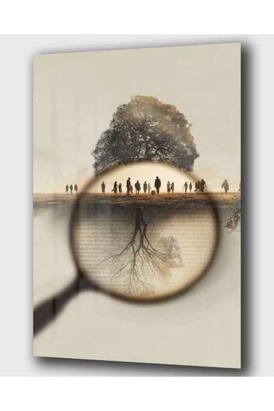 DEKA AKSESUAR ''HAYAT AĞACI'' CAM TABLO