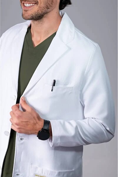 Royal Royal Lab Coat, White