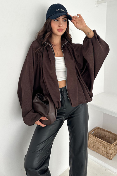 Noa Noa Women's Balloon Sleeve Gathered Jacket – Flow Ease