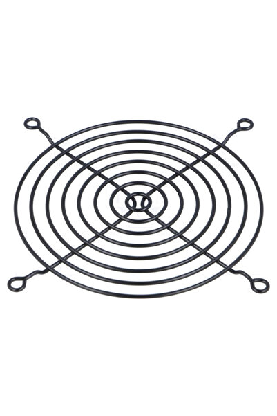 OEM Protectie ventilator metal 120x120mm pentru surub negru TQSolution FG-12-BK