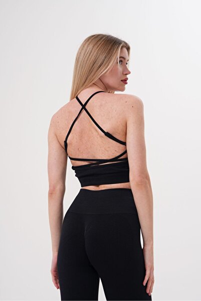 Morpho Seamless Set of 2 Drawstring Tights with Adjustable Straps