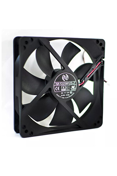 OEM Conector ventilator 120mm cu 2 pini 120x120x25mm negru vrac