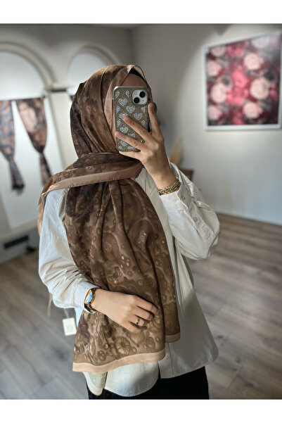 Merwiss Pastel Nature Soft Shawl - Brown