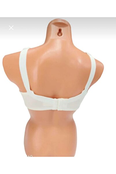 ESİLORA Women's Plus Size Bra D Cup 110 Size with 130 Size Battal Toplayıcı Wire Free Cupless Maternity Bra