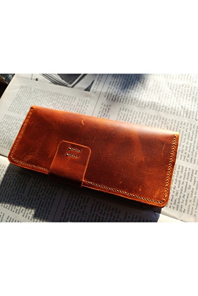 Mahfuz Cutting to Stitching Fully Handcrafted Real Leather Wallet 12 Cards 2 Compartments (19.4Cm*8.5Cm) Nul2
