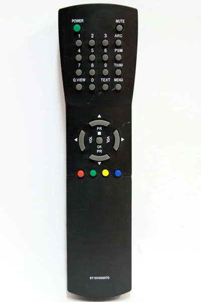 OEM Remote control compatible with LED TV LG 6710V0007D ER 539 (57)