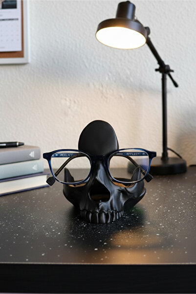 To Design Lab Kafatası Şeklinde Gözlük Standı - Düzenleyici