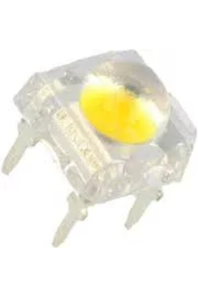 OPTOSUPPLY LED Super Flux 7.62x7.62mm alb cald 23-25lm 120 grade 11.6-13.6V 2...