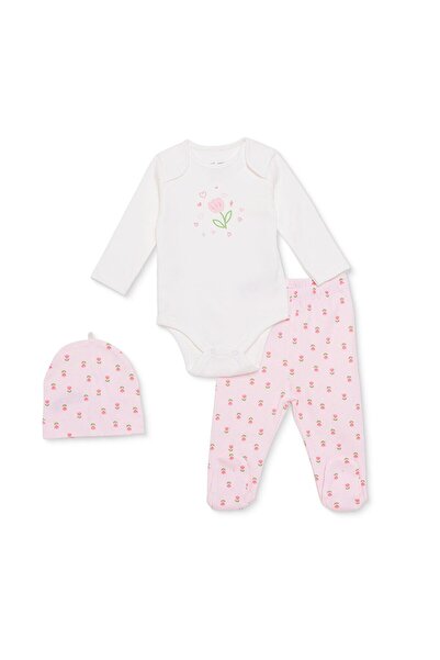 ebebek Hello Baby HelloBaby Yenidoğan Body-Patikli Alt-Şap