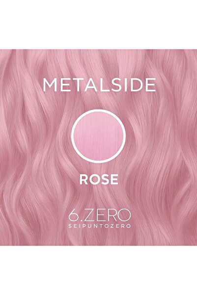6.Zero Professional permanent hair dye, MetalSide Rose 100 ml