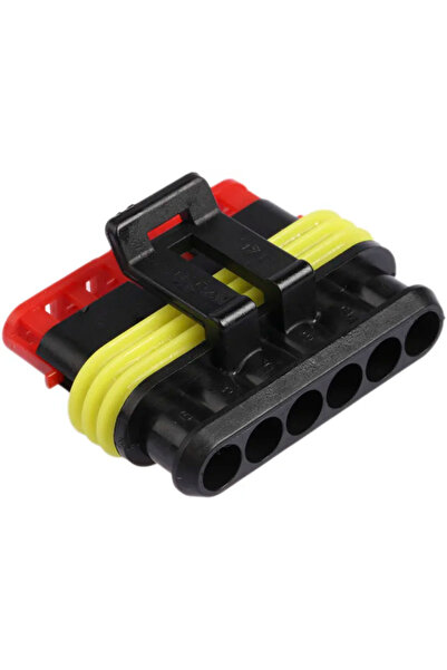 TE Connectivity Superseal cable connector 1.5 female plug 6 pins IP67 282090-1