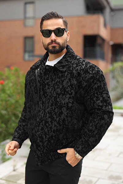 BASEL.CO Oversized Crushed Quilted Padded Bomber Jacket/Mantle - Soft Texture Comfortable Style