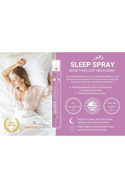 Spectraspray Melatonin Oral Spray Sleep 14.4ml