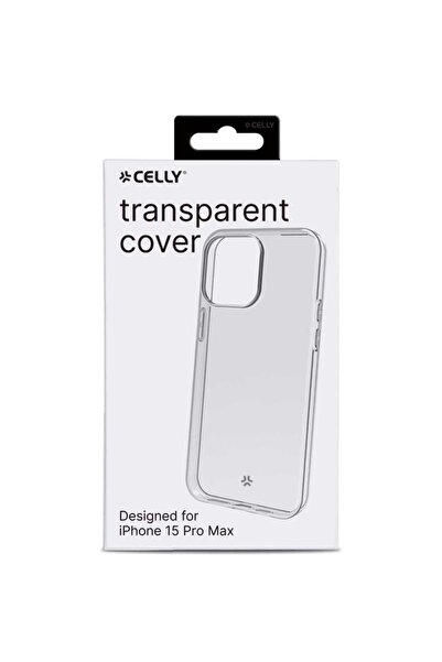 Celly TPU protective case for iPhone 15 PRO Max, Transparent