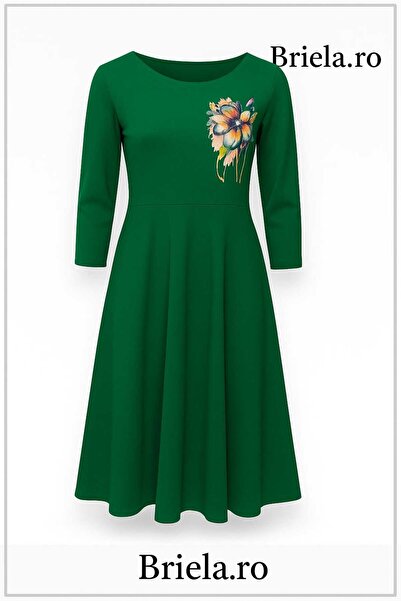 Pierino Women's viscose jersey dress, made in Romania