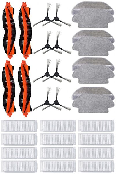 Rovexa Kit de viață de 12 luni compatibil cu Xiaomi Robot Vacuum Mop 2S, negr...